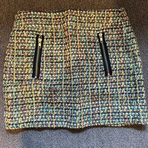 JCrew Tweed mini skirt